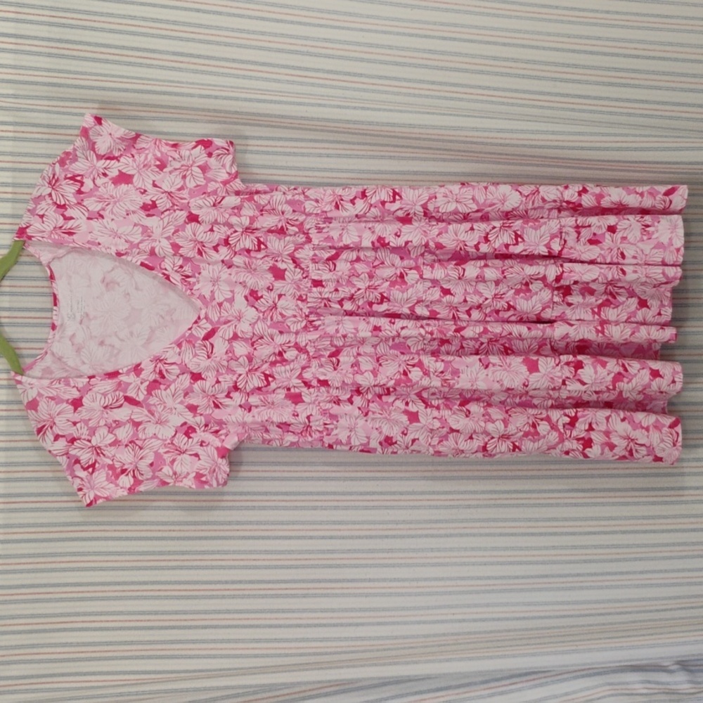 NOBO Pink & White Floral Summer Dress                 L (11-13)Jr